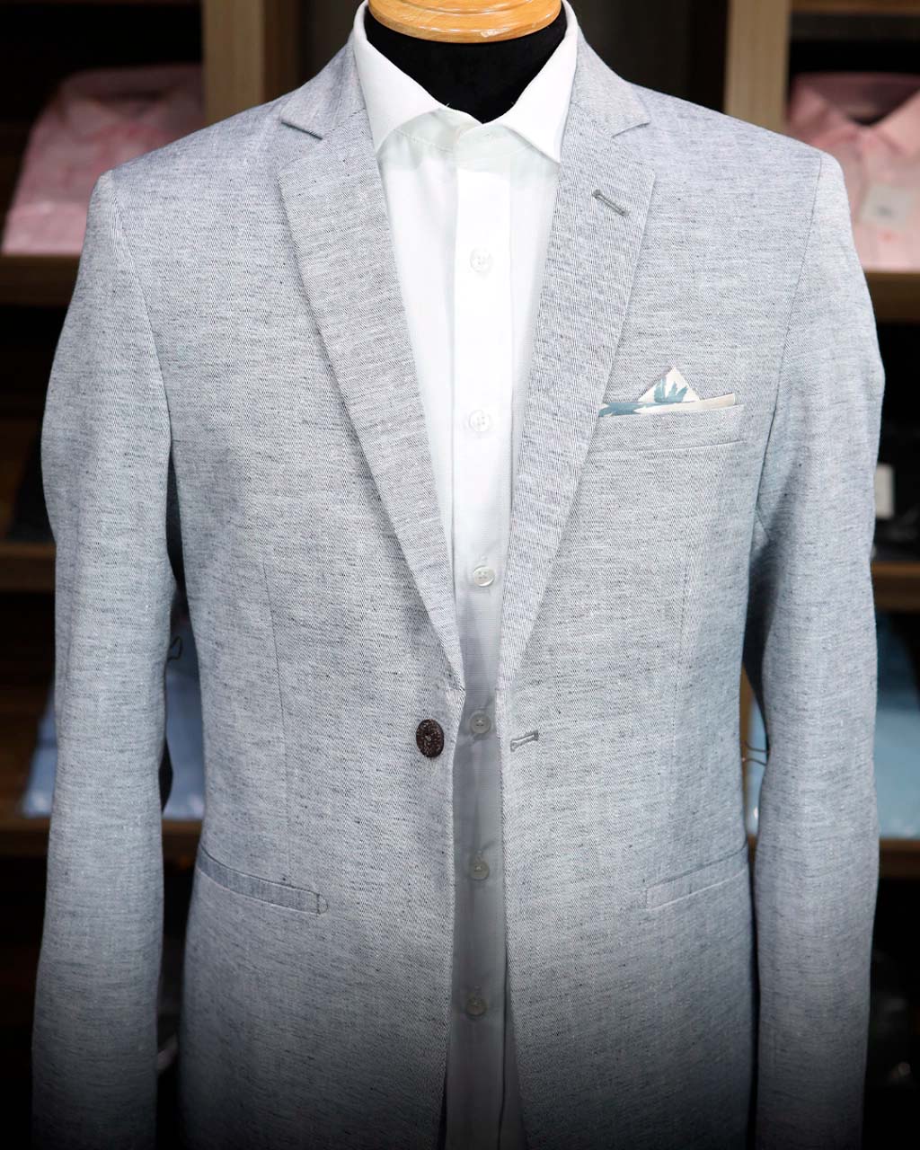 Blazer Summer Azul Metálico