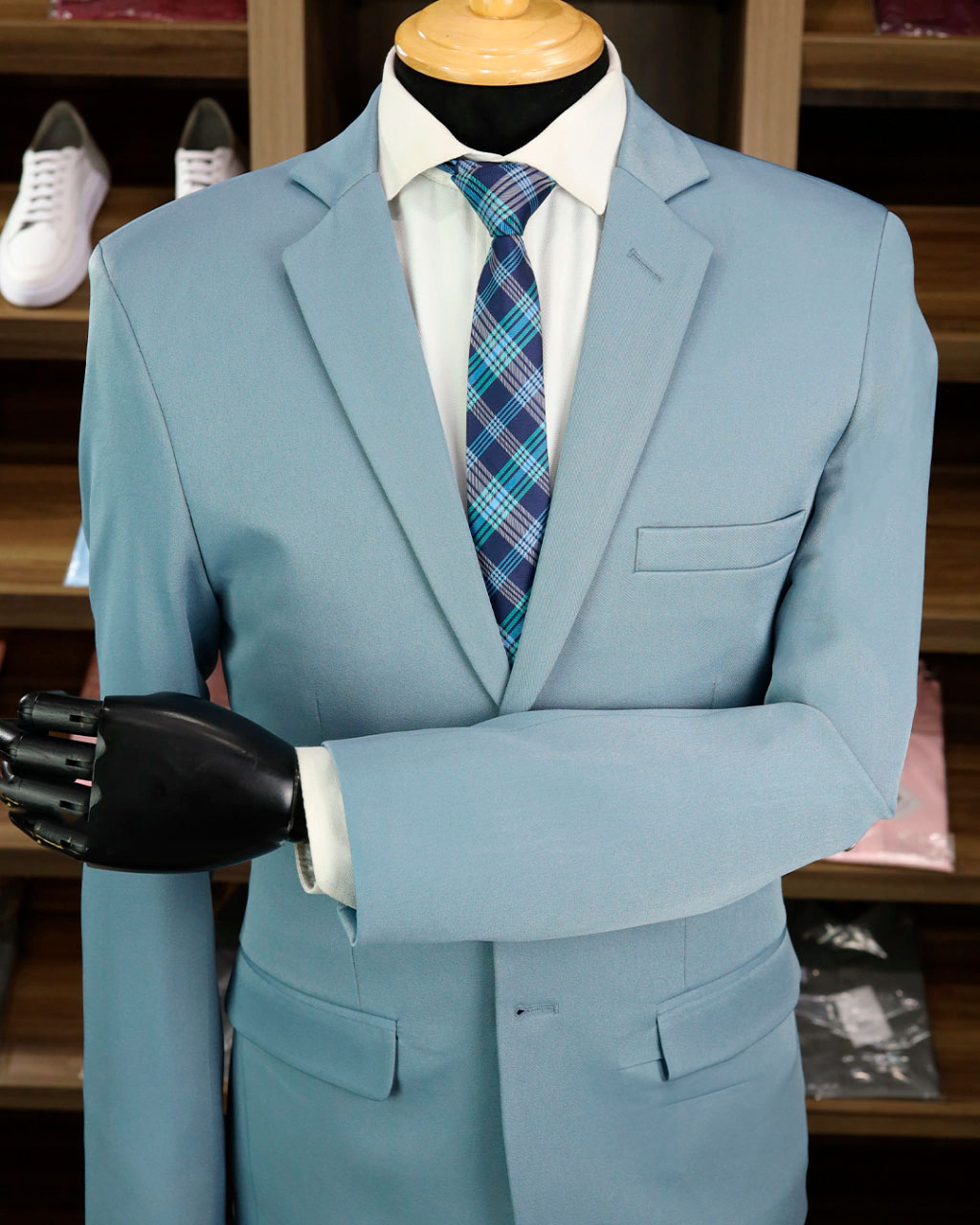 Terno Azul Claro