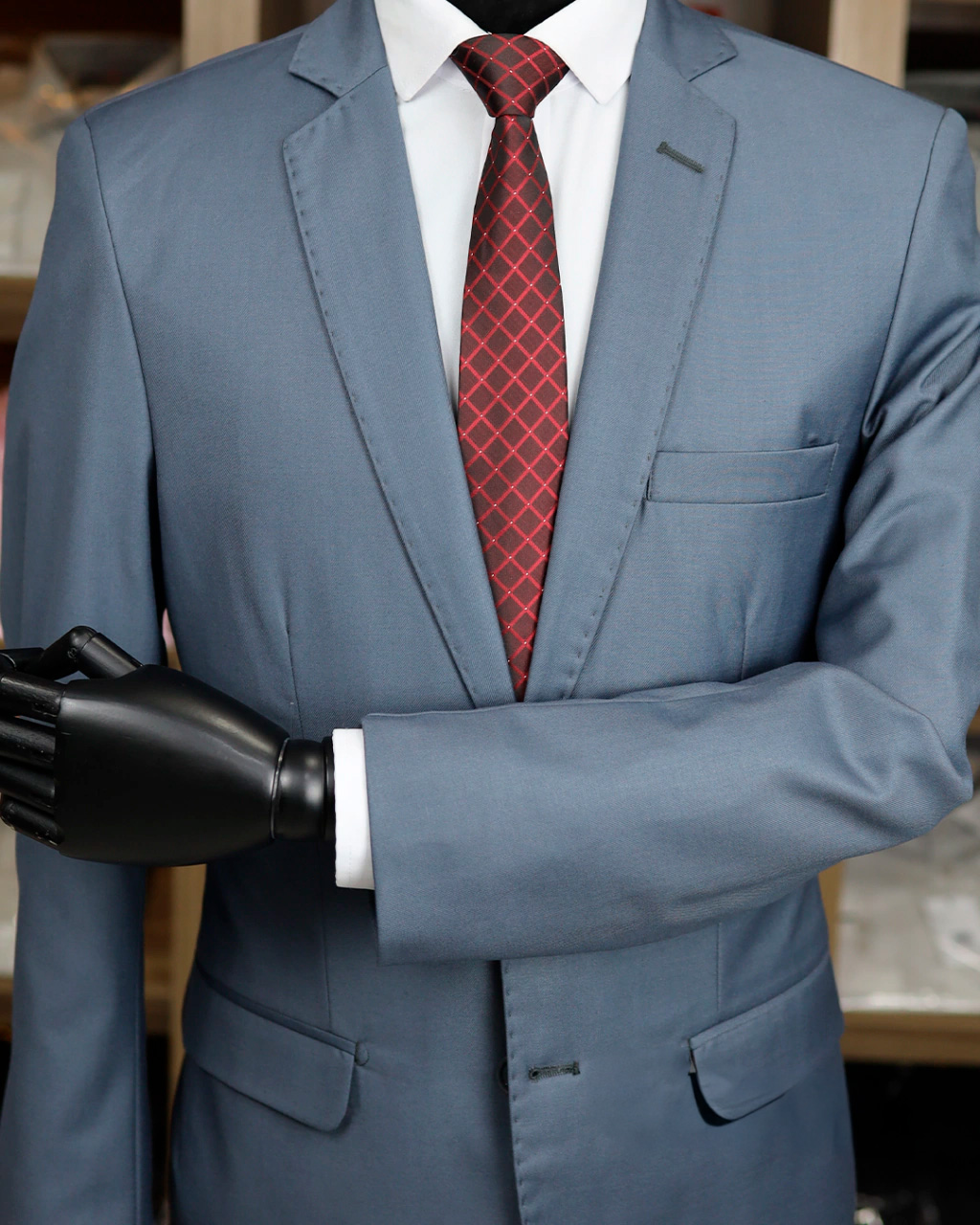 Terno Chumbo Escovado