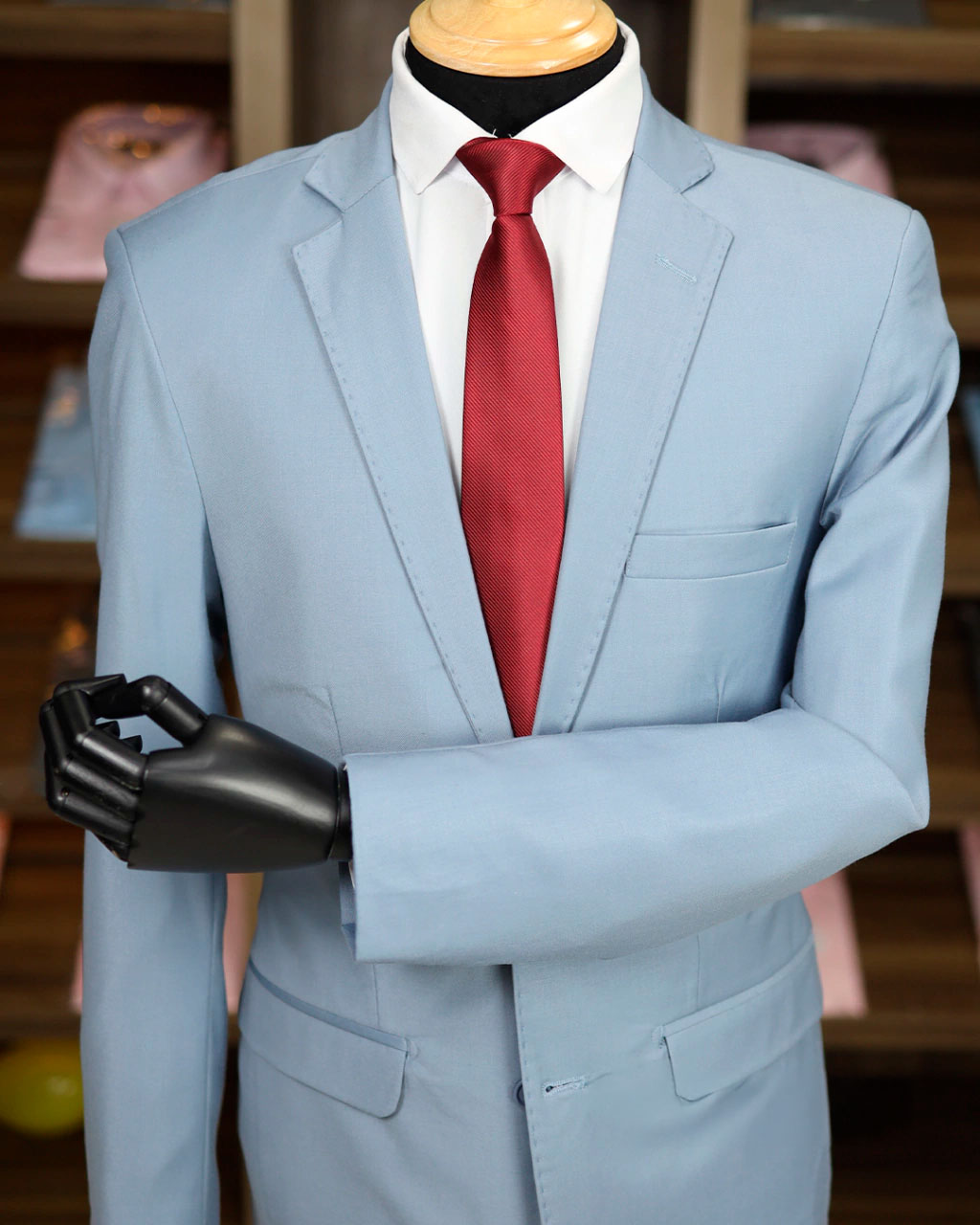 Terno Azul Serenity Liso