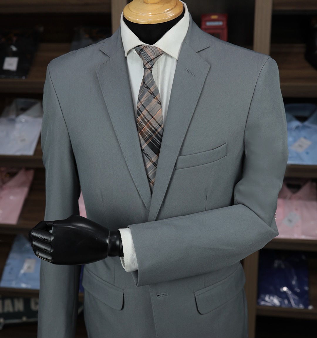 Terno Grafite Microfibra