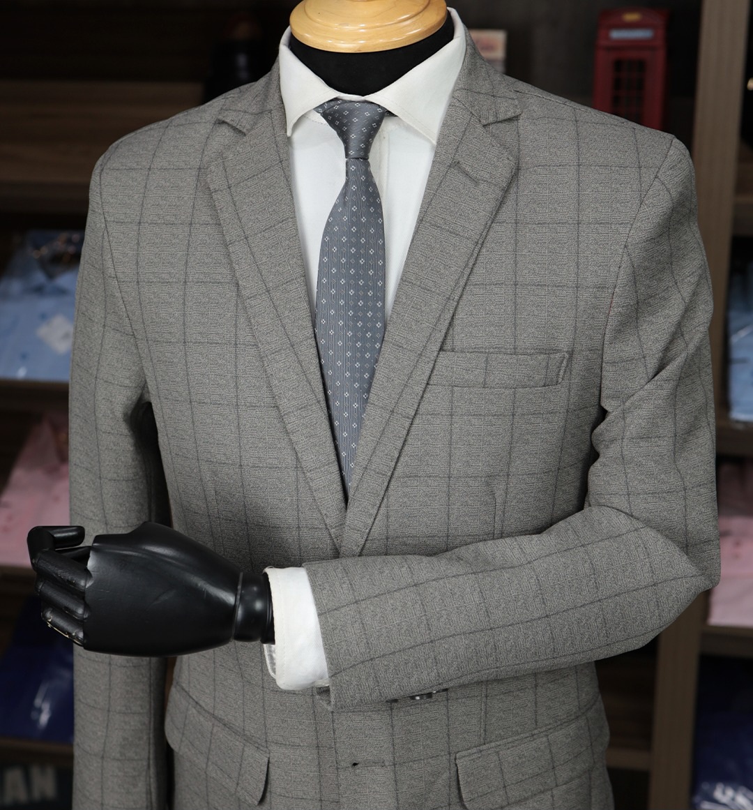 Terno Areia Xadrex Fio Indiano