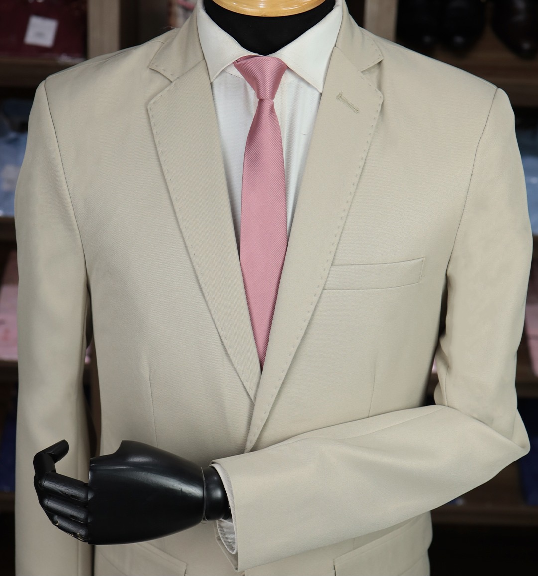 Terno Microfibra Bege Claro