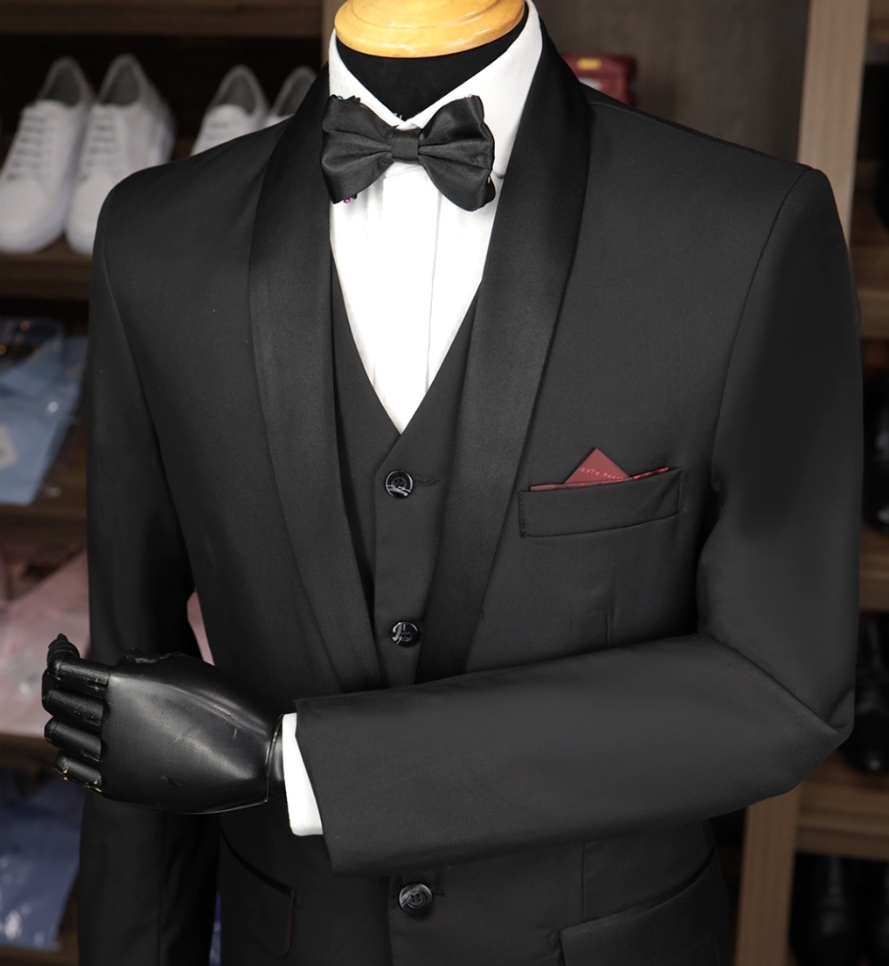 Smoking Poliviscose Preto