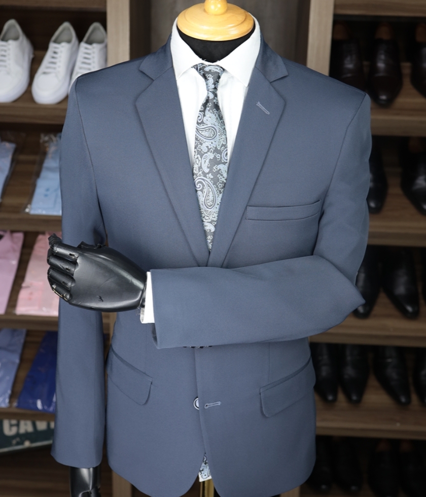 Terno Chumbo Microfibra C/ Strech