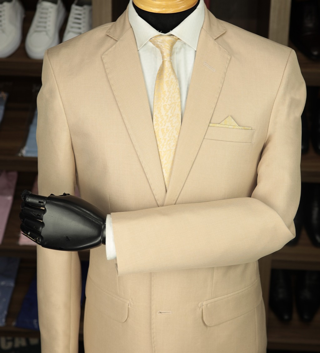 Terno Bege Poliviscose