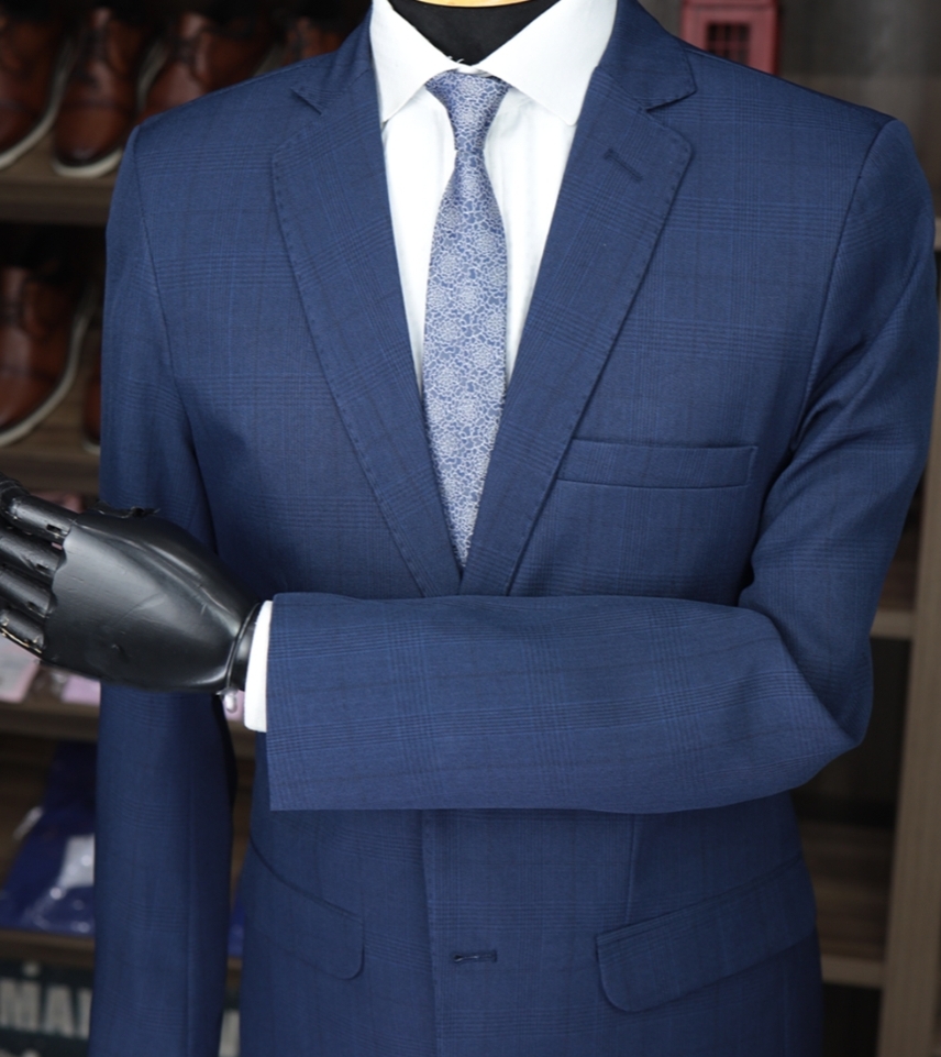 Terno Azul Microfibra