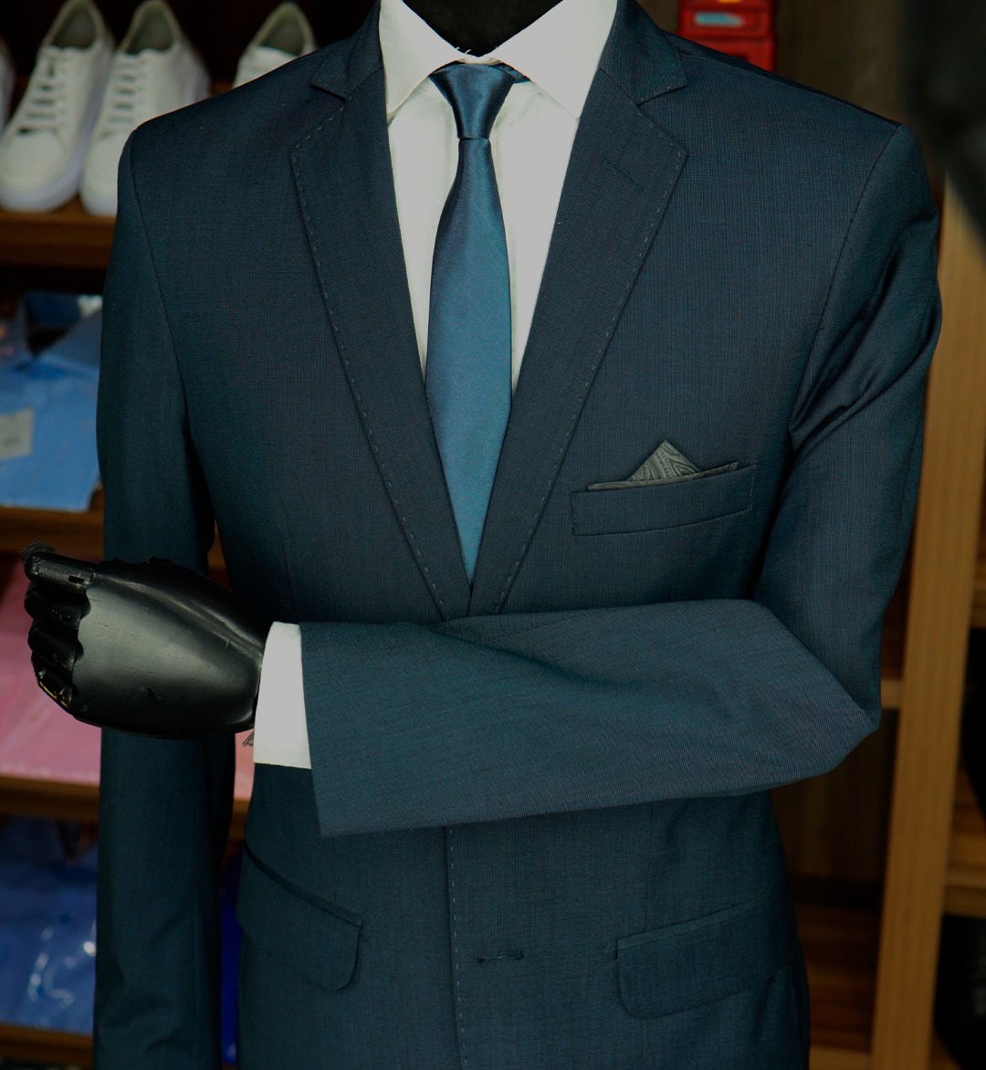 Terno Azul Navy Poliviscose
