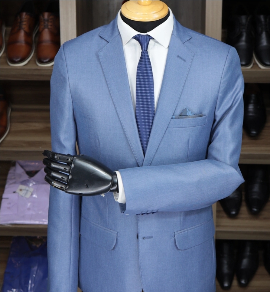 Terno Blue Poliviscose