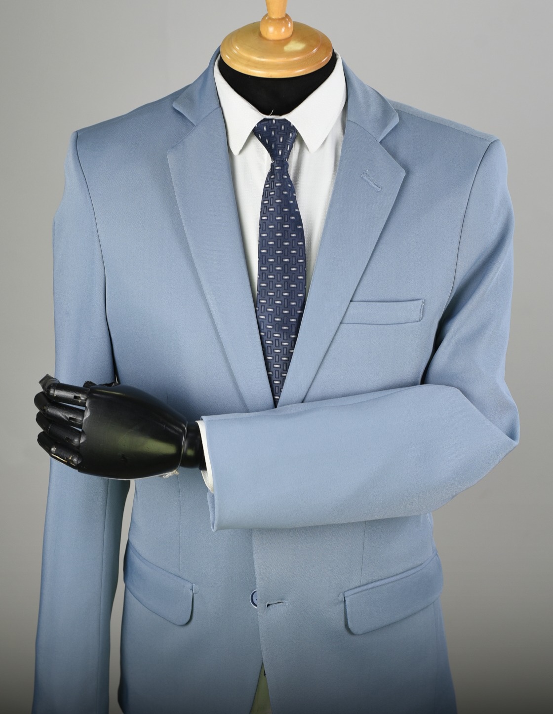 Terno Microfibra Azul