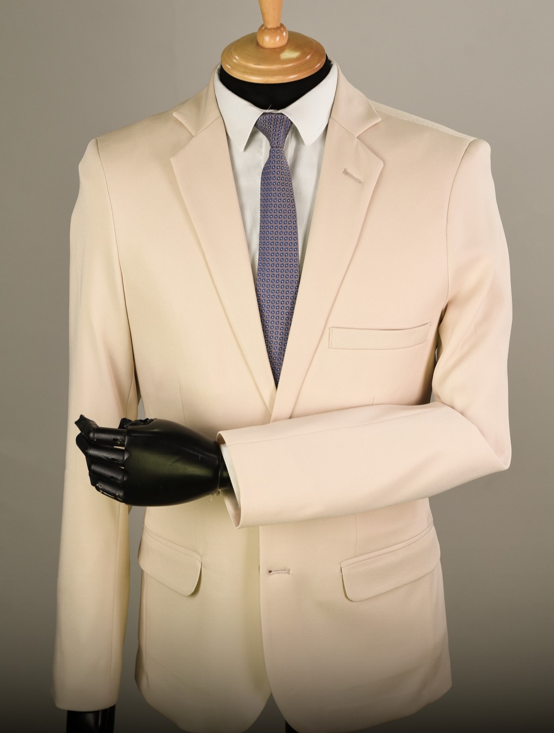 Terno Microfibra Bege Strech