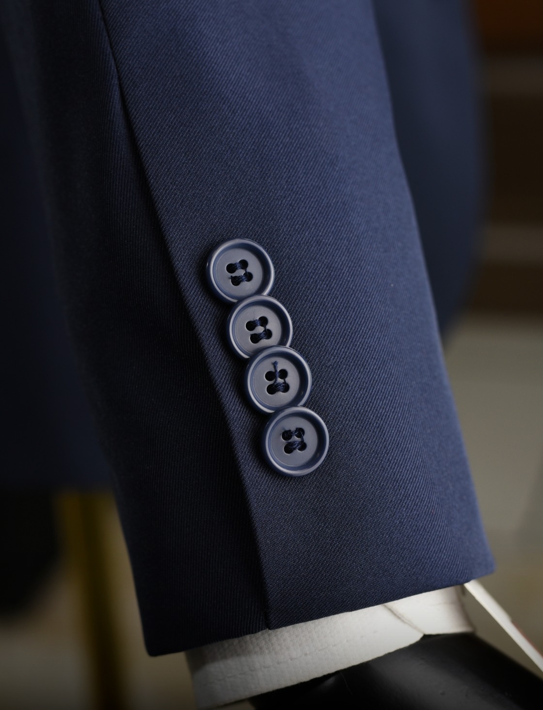 Terno Microfibra Azul Marinho