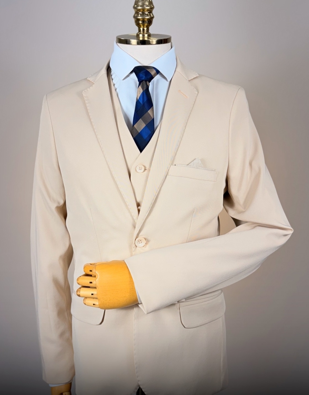 Traje Microfibra com elastano Areia