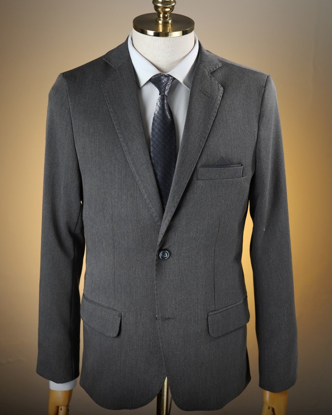 Terno Poliviscose Chumbo